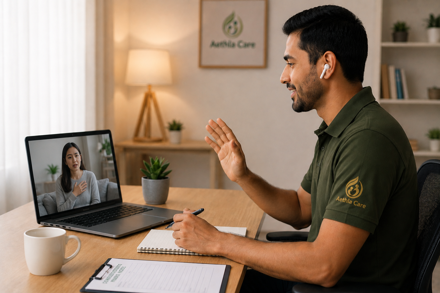Telehealth Support at home Qatar